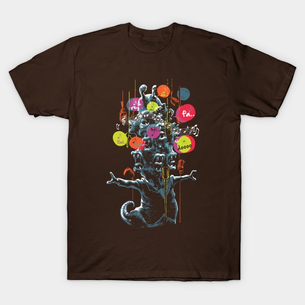 Singing Monster T-Shirt by yoshi_amtha